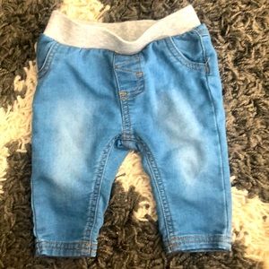 Blue jeans for 0-3 month old